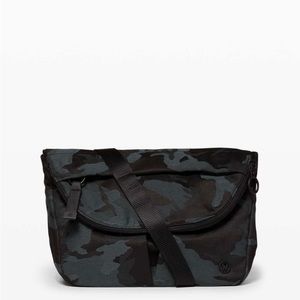 Lululemon All Night Festival Bag *5L Jacquard Camo Cotton Obsidian / Black
